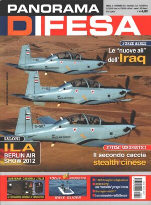 Rivista Panorama Difesa n. 313 - Novembre 2012 - In copertina Hawker Beechcraft T-6A Texan ed. ED.A.I.