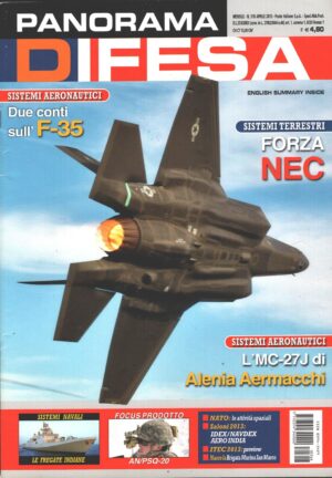 Rivista Panorama Difesa n. 318 - Aprile 2013 - In copertina F-35A ed. ED.A.I.