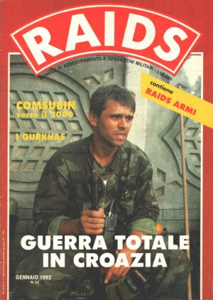 Rivista Raids n. 62 - Gennaio 1992 ed. Editoriale Lupo