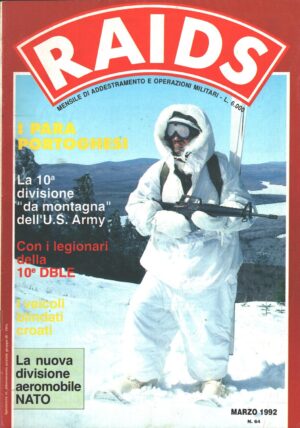 Rivista Raids n. 64 - Marzo 1992 ed. Editoriale Lupo