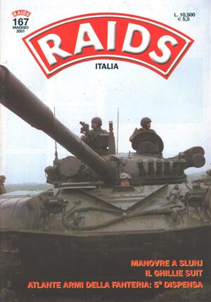 Rivista Raids n. 167 - Maggio 2001 ed. Albertelli