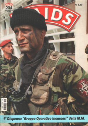 Rivista Raids n. 204 - Settembre 2004 - In copertina militare croato ed. Albertelli