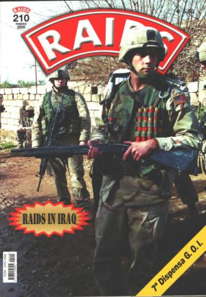 Rivista Raids n. 210 - Marzo 2005 - In copertina militari 1° Divisione Fanteria statunitensi ed. Albertelli