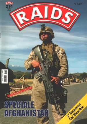 Rivista Raids n. 214 - Luglio 2005 - In copertina Marine statunitense con M-16 A4 ed. Albertelli
