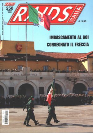 Rivista Raids Italia n. 258 - Marzo 2009 - In copertina Cerimonia consegna brevetti ed. Editoriale Lupo