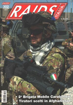 Rivista Raids Italia n. 302 - Novembre 2012 - In copertina Alpino 108° Compagnia ed. Editoriale Lupo