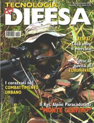 Rivista Tecnologia & Difesa n. 10 - Gennaio 2005 - In copertina ranger 4° reggimento Alpini Paracadutisti ed. Olimpia