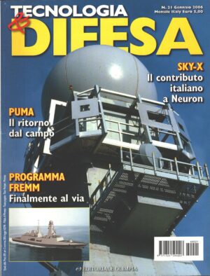 Rivista Tecnologia & Difesa n. 21 - Gennaio 2006 - In copertina radome dell'EMPAR ed. Olimpia