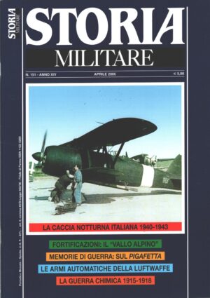 Rivista Storia Militare n. 151 - Aprile 2006 - In copertina biplano Fiat CR42 ed. Albertelli