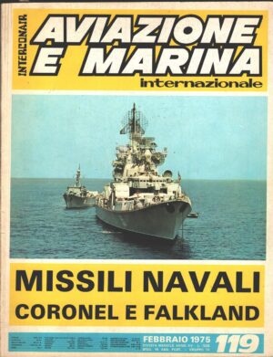 Rivista Aviazione e Marina n. 119 - Febbraio 1975 - In copertina Nikolaev ed. Interconair