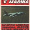 Rivista Aviazione e Marina n. 130 - Febbraio 1976 - In copertina Harrier in hovering ed. Interconair