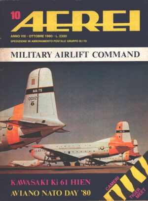 Rivista Aerei n. 10 - Ottobre 1980 - In copertina C-124 Globemaster ed. Delta