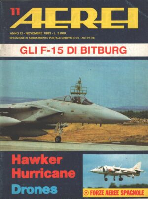 Rivista Aerei n. 11 - Novembre 1983 - In copertina McDonnell Douglas F-15 Eagle ed. Delta