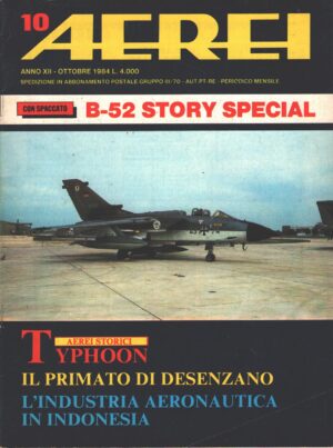 Rivista Aerei n. 10 - Ottobre 1984 - In copertina Panavia Tornado IDS ed. Delta