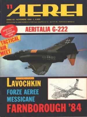 Rivista Aerei n. 11 - Novembre 1984 - In copertina McDonnell Douglas F-4 Phantom II ed. Delta