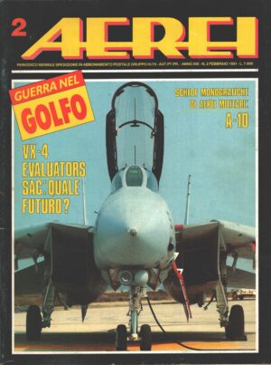 Rivista Aerei n. 2 - Febbraio 1991 - In copertina McDonnell Douglas F-15 Eagle ed. Delta
