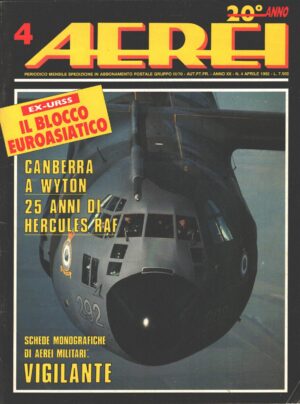 Rivista Aerei n. 4 - Aprile 1992 - In copertina Lockheed C-130 Hercules ed. Delta