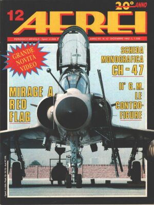 Rivista Aerei n. 12 - Dicembre 1992 - In copertina Dassault Mirage 2000 ed. Delta
