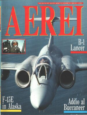 Rivista Aerei n. 9 - Settembre 1994 - In copertina Blackburn Buccaneer ed. Delta
