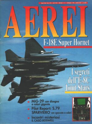Rivista Aerei n. 1 - Gennaio 1996 - In copertina McDonnell Douglas F-15E Strike Eagle ed. Delta