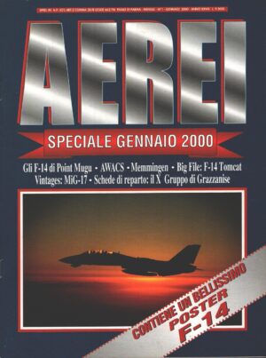 Rivista Aerei n. 1 - Gennaio 2000 - In copertina Grumman F-14 Tomcat ed. Delta - Con Poster