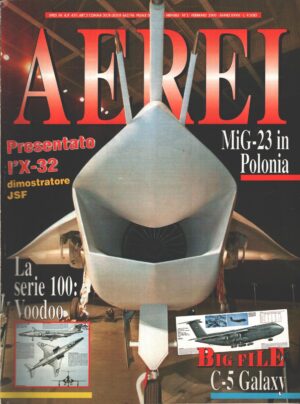Rivista Aerei n. 2 - Febbraio 2000 - In copertina Boeing X-32 ed. Delta