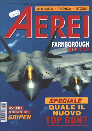 Rivista Aerei n. 60 - Novembre Dicembre 2010 - In copertina Lockheed Martin F-22 Raptor ed. Delta
