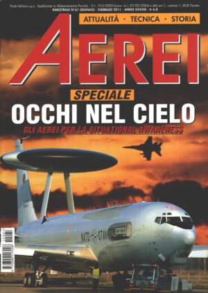 Rivista Aerei n. 61 - Gennaio Febbraio 2011 - In copertina E-3 Sentry ed. Delta