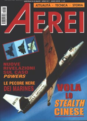 Rivista Aerei n. 62 - Marzo Aprile 2011 - In copertina Lockheed U-2 ed. Delta
