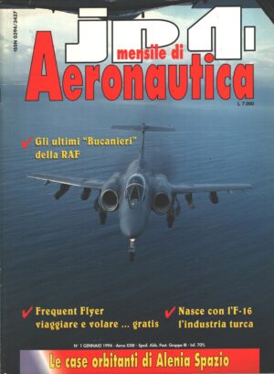 Rivista JP4 Aeronautica n. 1 - Gennaio 1994 - In copertina Buccaneer ed. A.I.