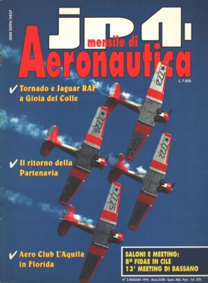 Rivista JP4 Aeronautica n. 5 - Maggio 1994 - In copertina T-6 Texan ed. A.I.