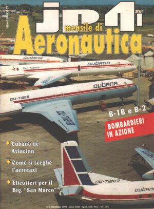 Rivista JP4 Aeronautica n. 2 - Febbraio 1995 - In copertina Fokker F.27 e DC-10/30 ed. A.I.