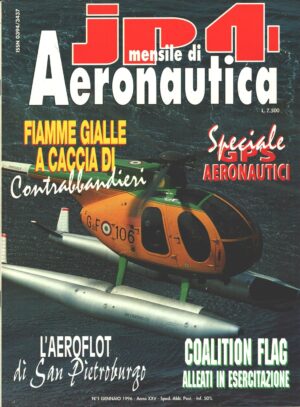 Rivista JP4 Aeronautica n. 1 - Gennaio 1996 - In copertina NH.500MD ed. A.I.