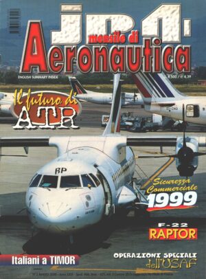 Rivista JP4 Aeronautica n. 3 - Marzo 2000 - In copertina ATR.42 ed. A.I.
