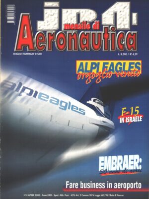Rivista JP4 Aeronautica n. 4 - Aprile 2000 - In copertina Fokker 100 ed. A.I.