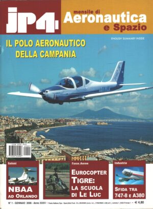 Rivista JP4 Aeronautica e Spazio n. 1 - Gennaio 2006 - In copertina Tecnam P2002 JR ed. EdiService