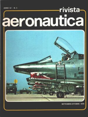 Rivista Aeronautica n. 5 - Settembre Ottobre 1979 - In copertina Aeritalia G.91Y ed. Aeronautica Militare