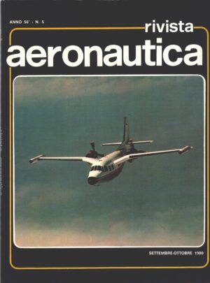 Rivista Aeronautica n. 5 - Settembre Ottobre 1980 - In copertina Piaggio P.166 DL-3 ed. Aeronautica Militare