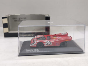 Porsche 917K Minichamps 430706723 24h Le Mans 1970 1:43 #23 Hermann/Attwood Modellino Model car Rosso Bianco