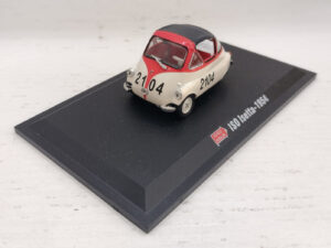 ISO Isetta 1954 Hachette 1000 Miglia 1:43 #2104 Modellino Model car Bianco Rosso Nero - Versione da edicola