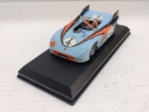 Porsche 908/3 Best Model 9125 Targa Florio 1971 1:43 #4 Rodriguez/Muller Modellino Model car Azzurro Arancione