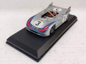 Porsche 908/3 Best Model 9071 Nurburgring 1971 1:43 #3 Martini Racing Team Larrousse/Elford Modellino Model car Argento