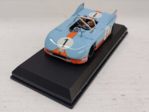 Porsche 908/3 Best Model 9188 Nurburgring 1971 1:43 #1 Rodriguez/Oliver Modellino Model car Azzurro Arancione