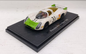Porsche 908 Ebbro 44288 24h Le Mans 1968 1:43 #31 Siffert/Herrmann Modellino Model car Bianco Verde