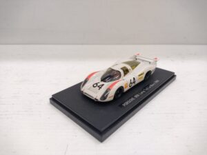 Porsche 908 Long Tail Ebbro 43740 24h Le Mans 1969 1:43 #64 Herrmann/Larrousse Modellino Model car Bianco