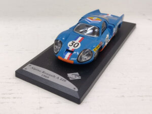 Alpine Renault A 220 Solido 24h Le Mans 1968 1:43 #30 Cortanze/Vinatier Modellino Model car Blu