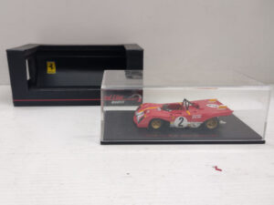 Ferrari 312PB Red Line RL124 Winner Daytona 1972 1:43 T#2 Andretti/Ickx DANNEGGIATO Modellino Model car Rosso