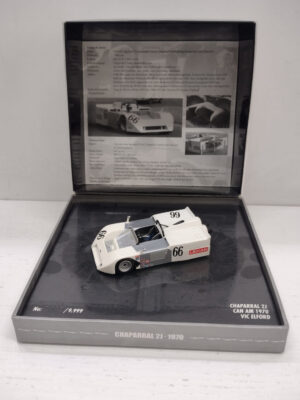 Chaparral 2J Minichamps 436701466 Can Am 1970 1:43 #66 Elford Modellino Model car Bianco Grigio