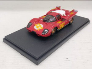 Ferrari 512S Brumm R518 1° Trieste Opicina 1970 1:43 #382 Moretti DANNEGGIATO Modellino Model car Rosso