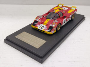 Ferrari 512M MG Model 24h Le Mans 1971 1:43 Team Gelo Racing #10 Loos/Pesch Modellino Model car Rosso Giallo